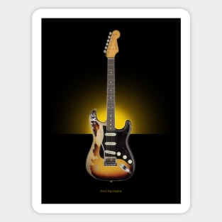 Legendary Guitars - Stevie Ray Vaughan Sticker